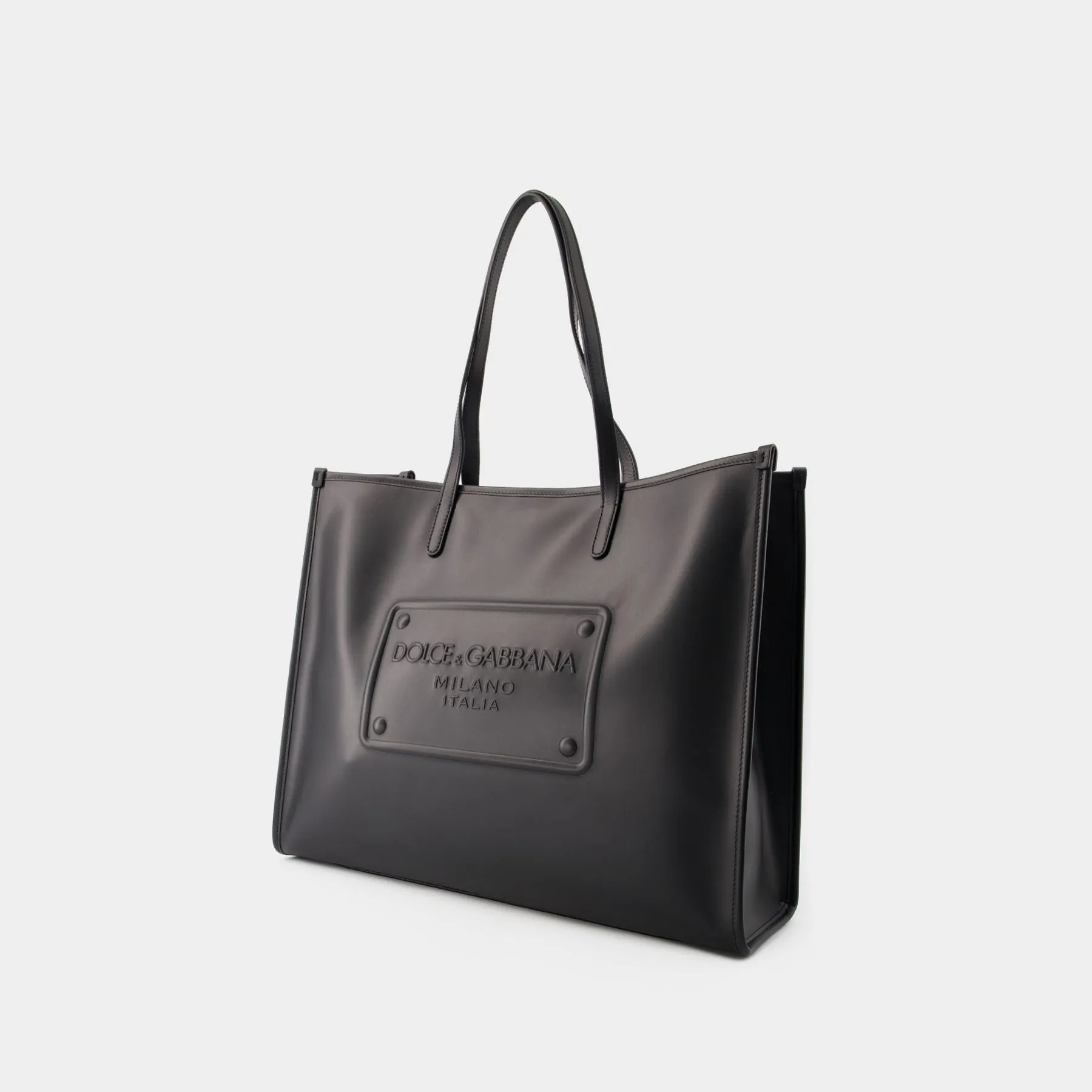 Dolce&Gabbana  Logo Tote - Dolce&Gabbana - Leather - Black