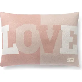 Domani Home Love Pillow, Blush