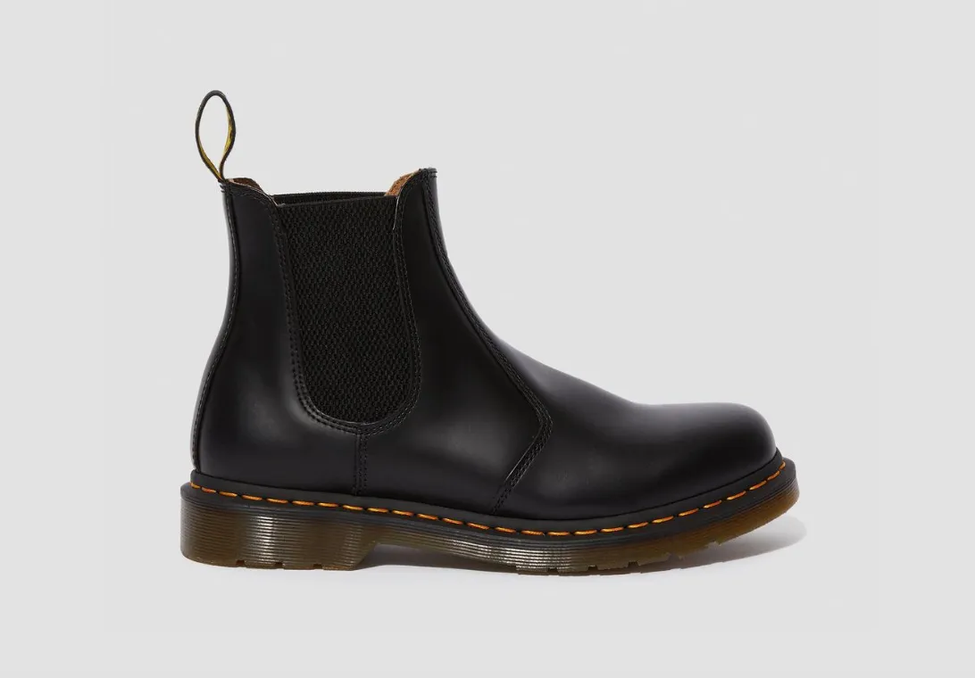 Dr Martens- 2976 Black Yellow Stitch