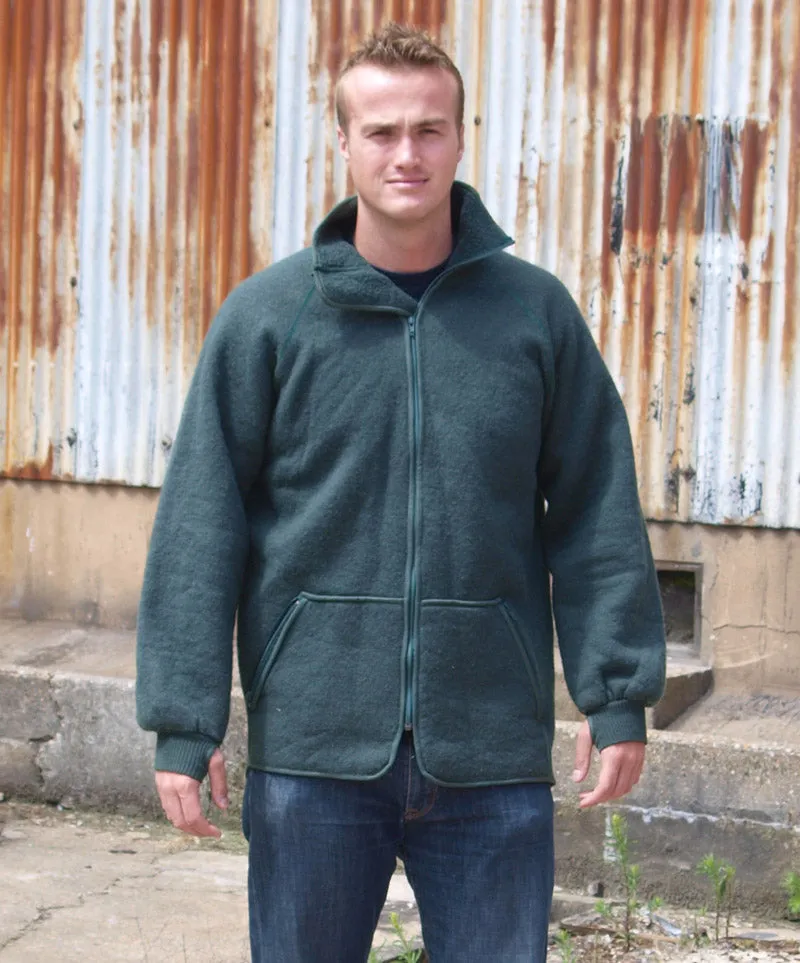 Dutch Military Olive Fleece Jacket