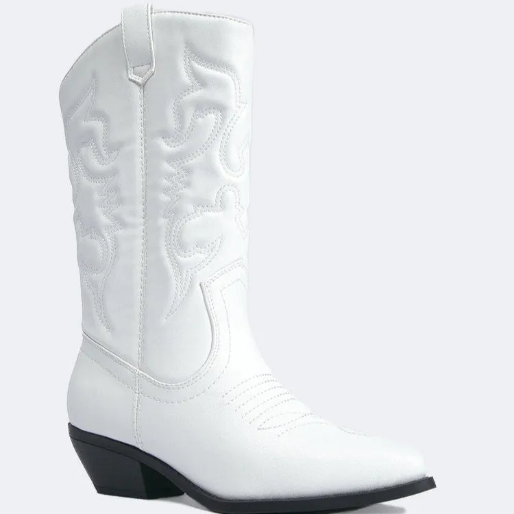 Embroidered Cowboy Boot