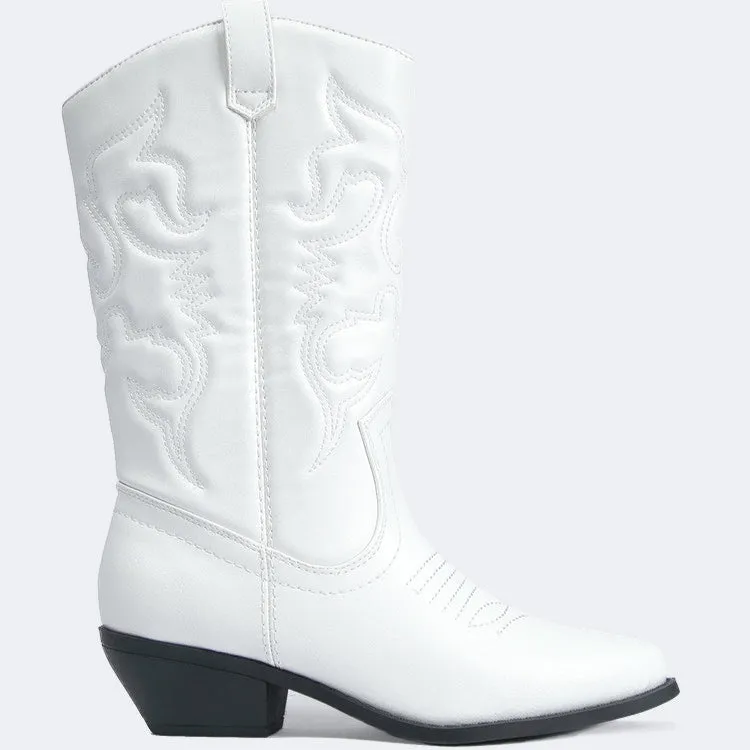 Embroidered Cowboy Boot