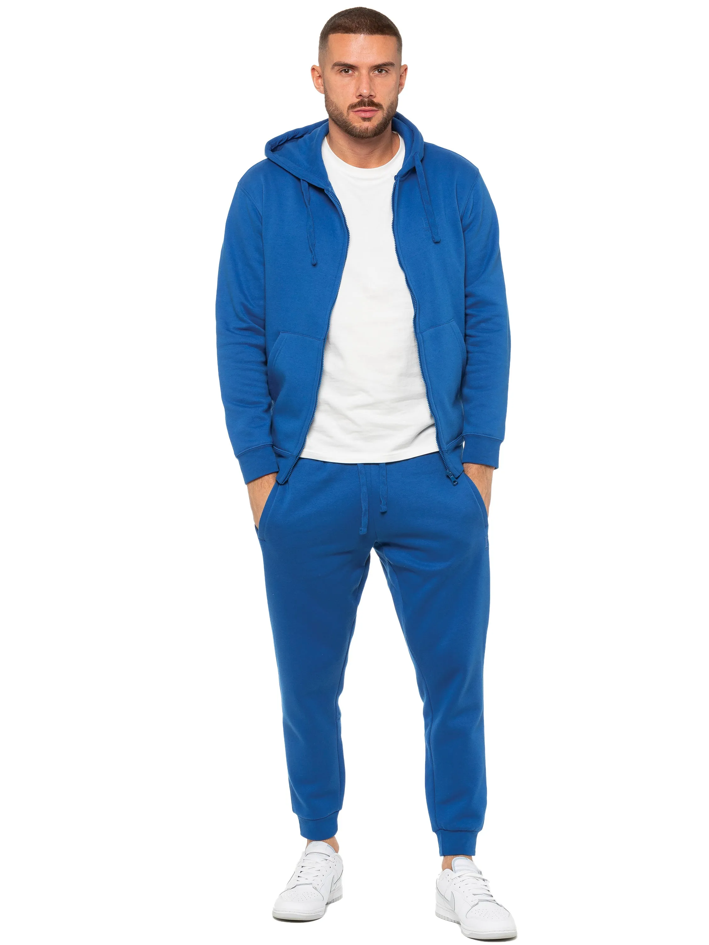 Enzo | Mens Zip Hoodie Tracksuit Set