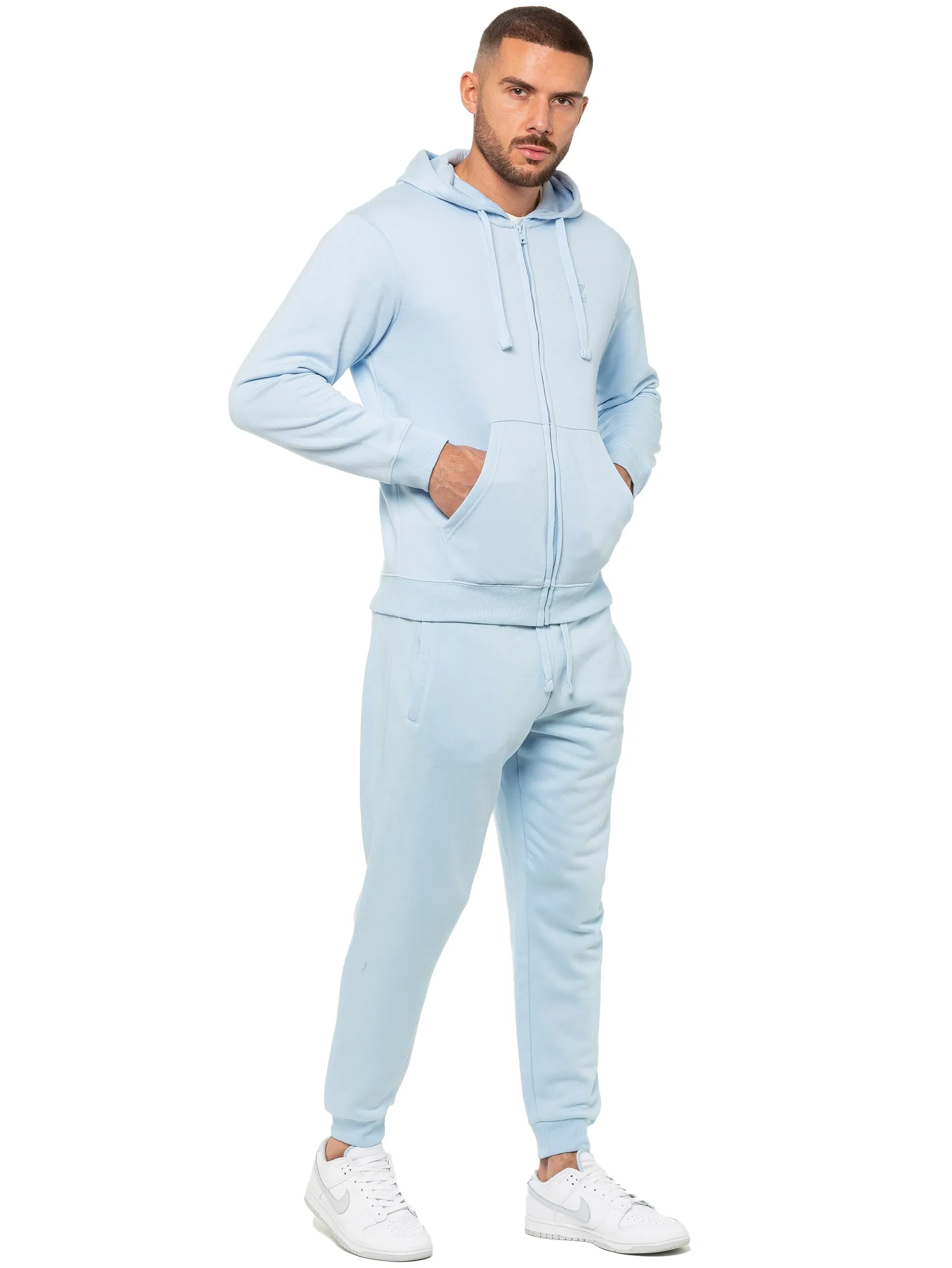 Enzo | Mens Zip Hoodie Tracksuit Set