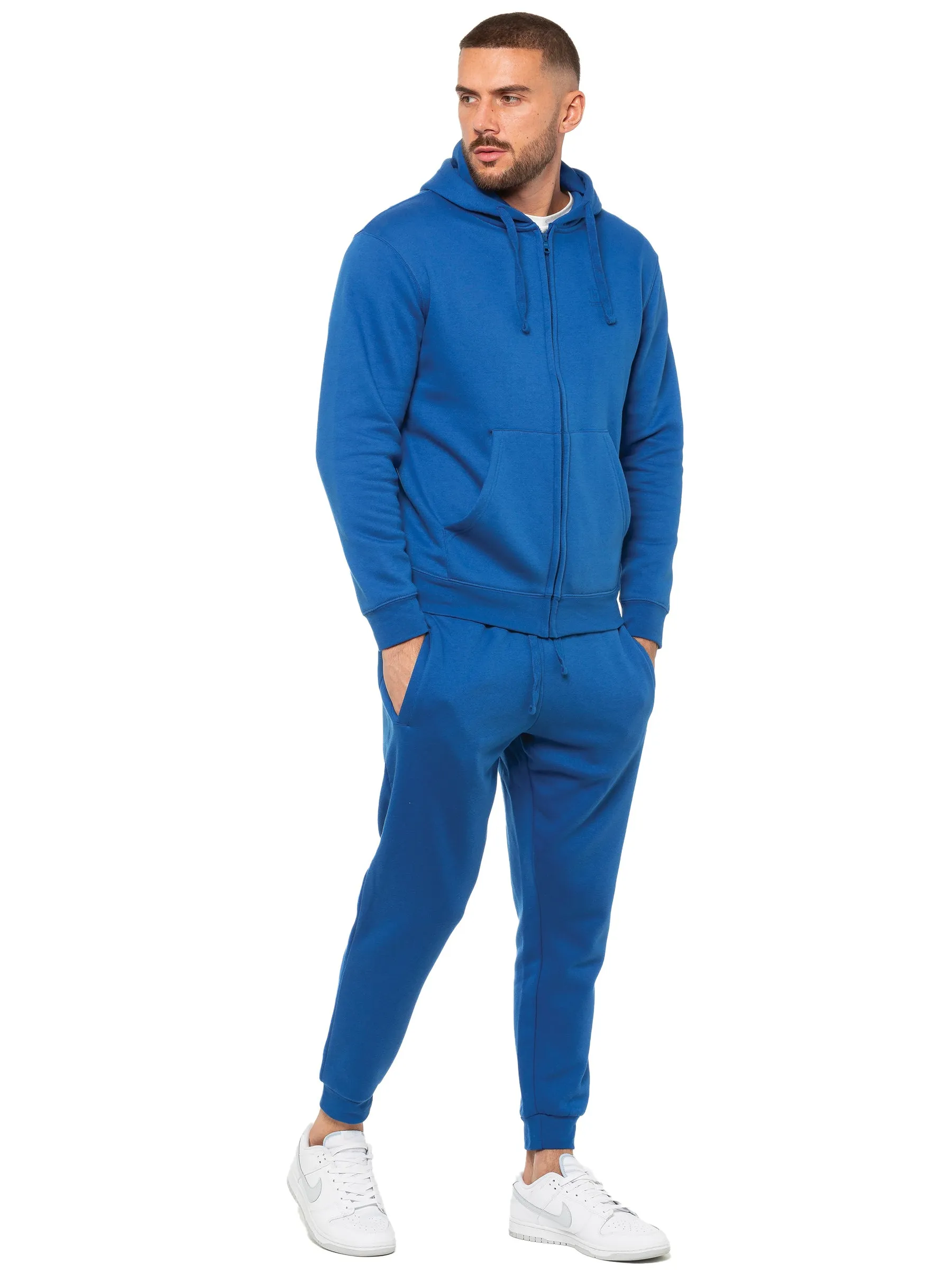 Enzo | Mens Zip Hoodie Tracksuit Set