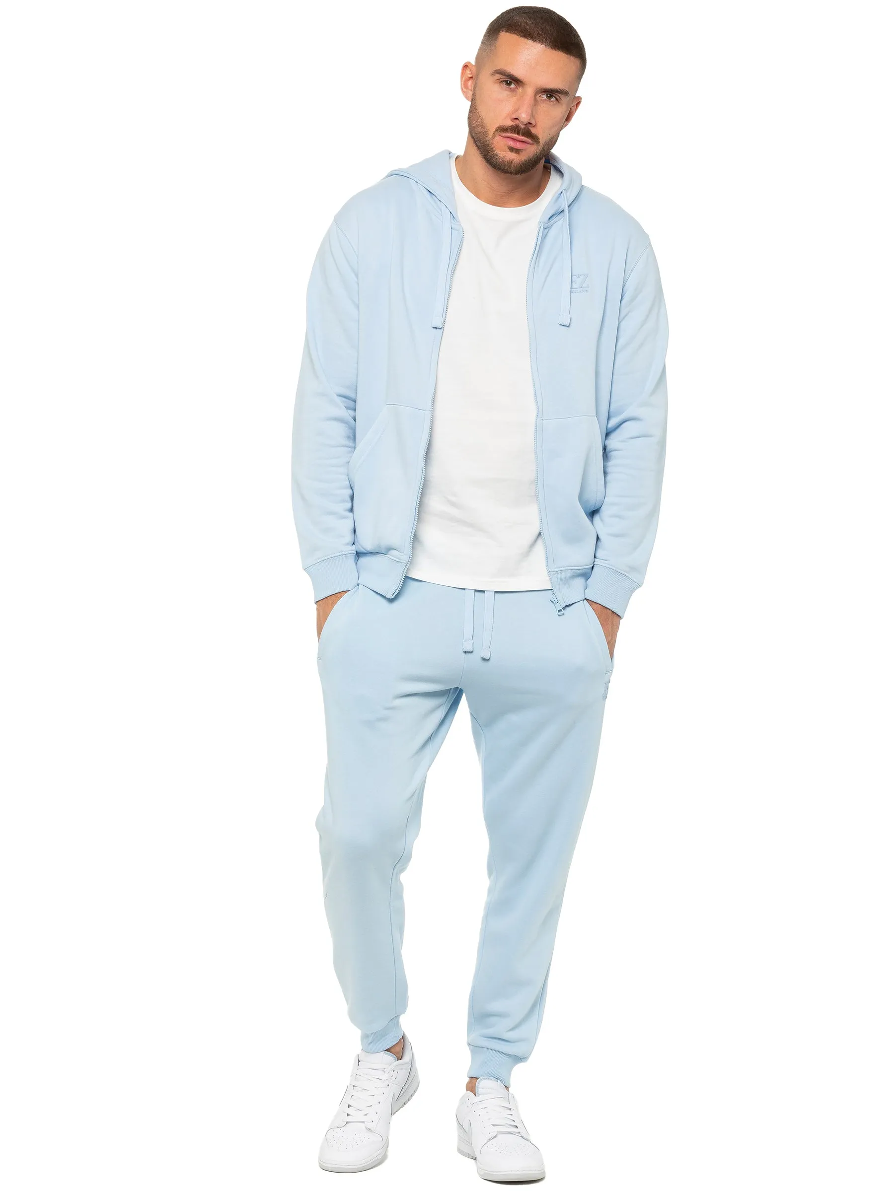 Enzo | Mens Zip Hoodie Tracksuit Set