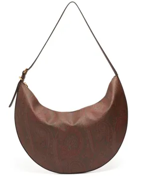 Etro   Paisley cotton hobo shoulder bag 