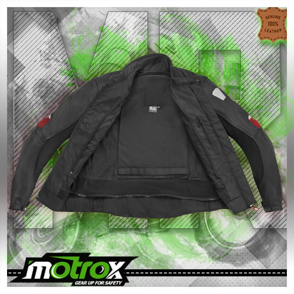 Flexius Motorcycle Leather Jacket Excellent