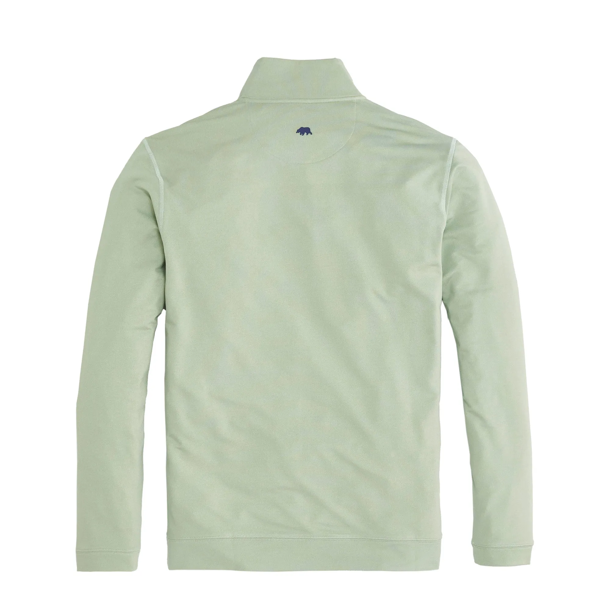 Flow Performance 1/4 Zip Pullover - Frosty Green