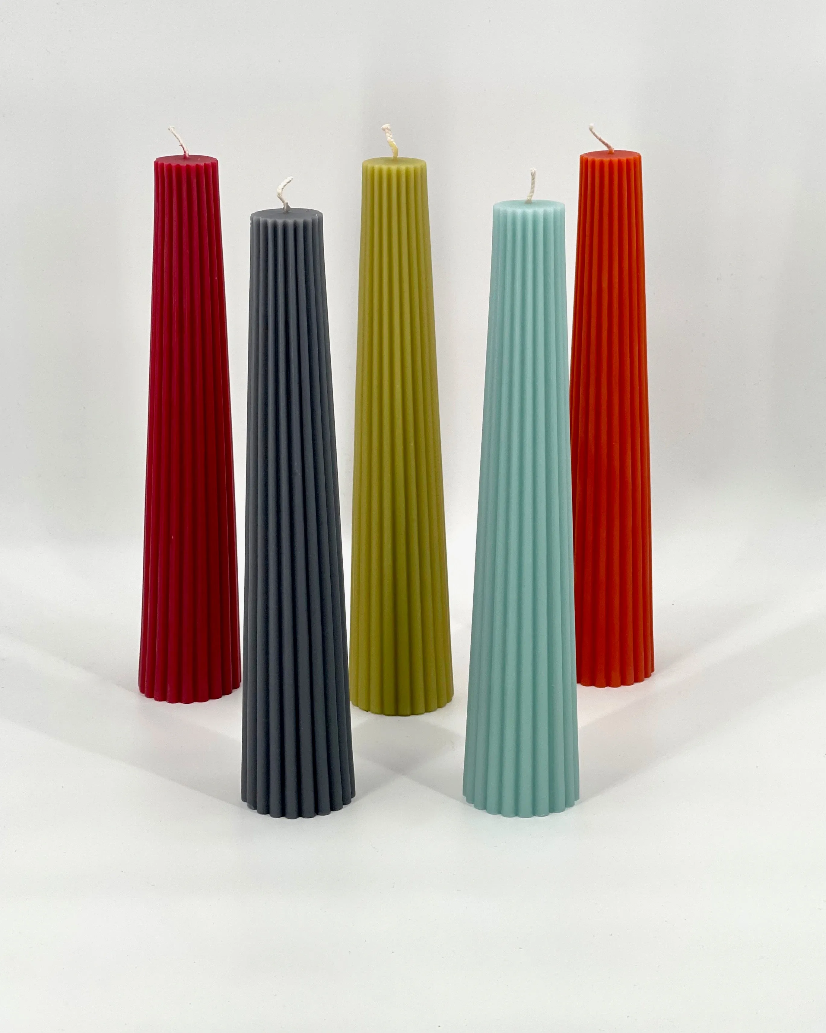 Fluted Pillar Candles