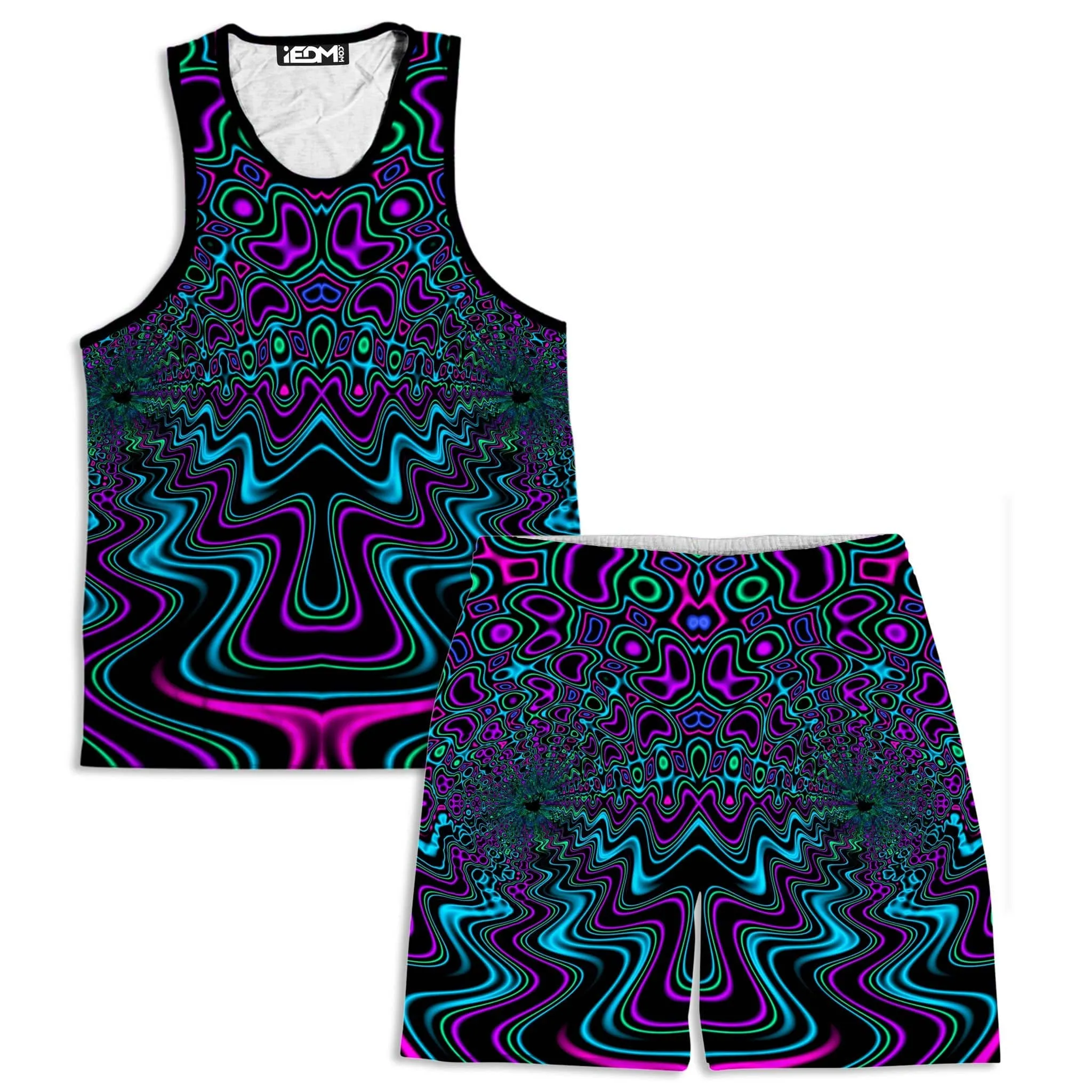 Fractal River Tank and Shorts Combo