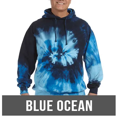 Fraternity Tie-Dye Hoodie - Gildan CD877 - TWILL