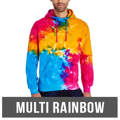 Fraternity Tie-Dye Hoodie - Gildan CD877 - TWILL