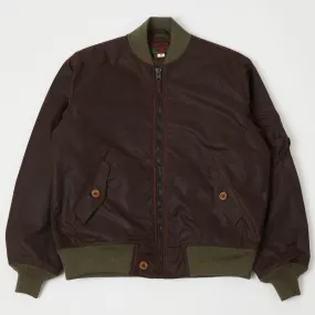 Freewheelers 2221003 'Great Lakes MFG' Field Cruiser Jacket - Red Brown