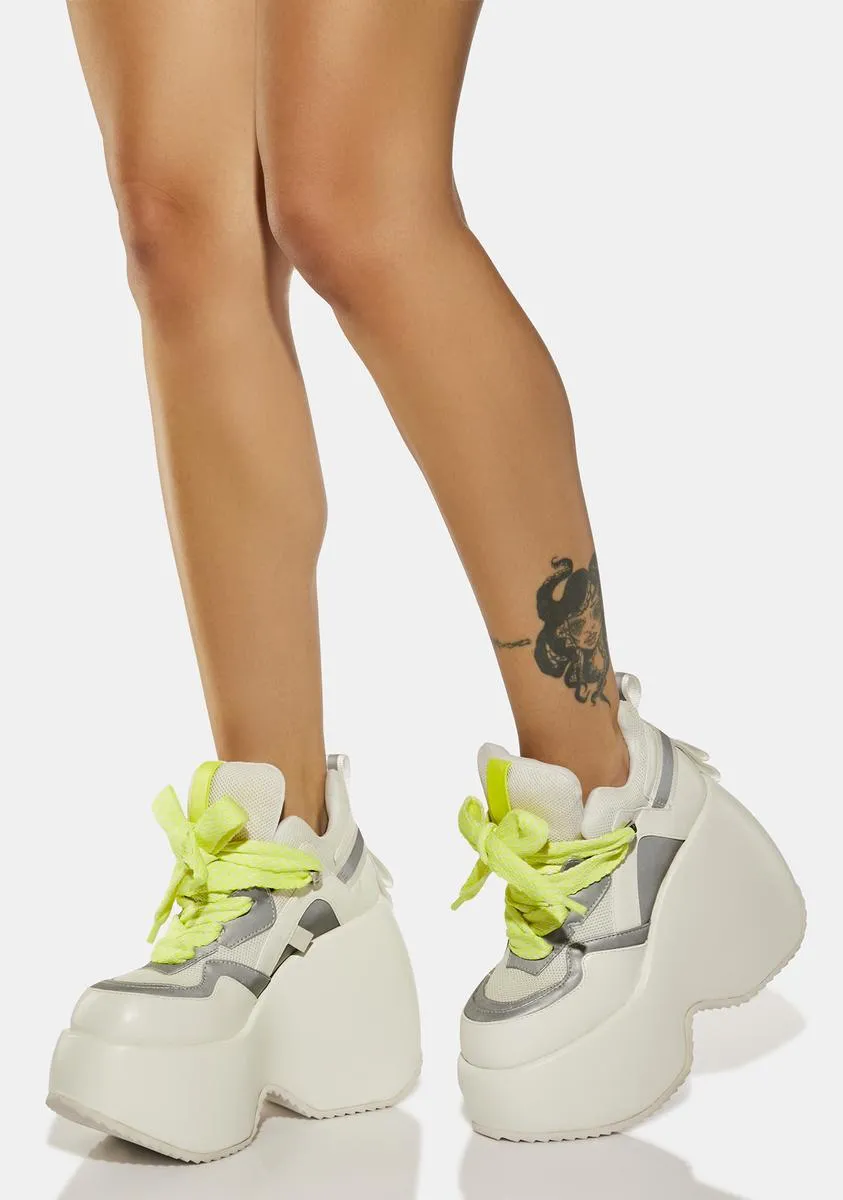 Funk Wave Platform Sneakers-