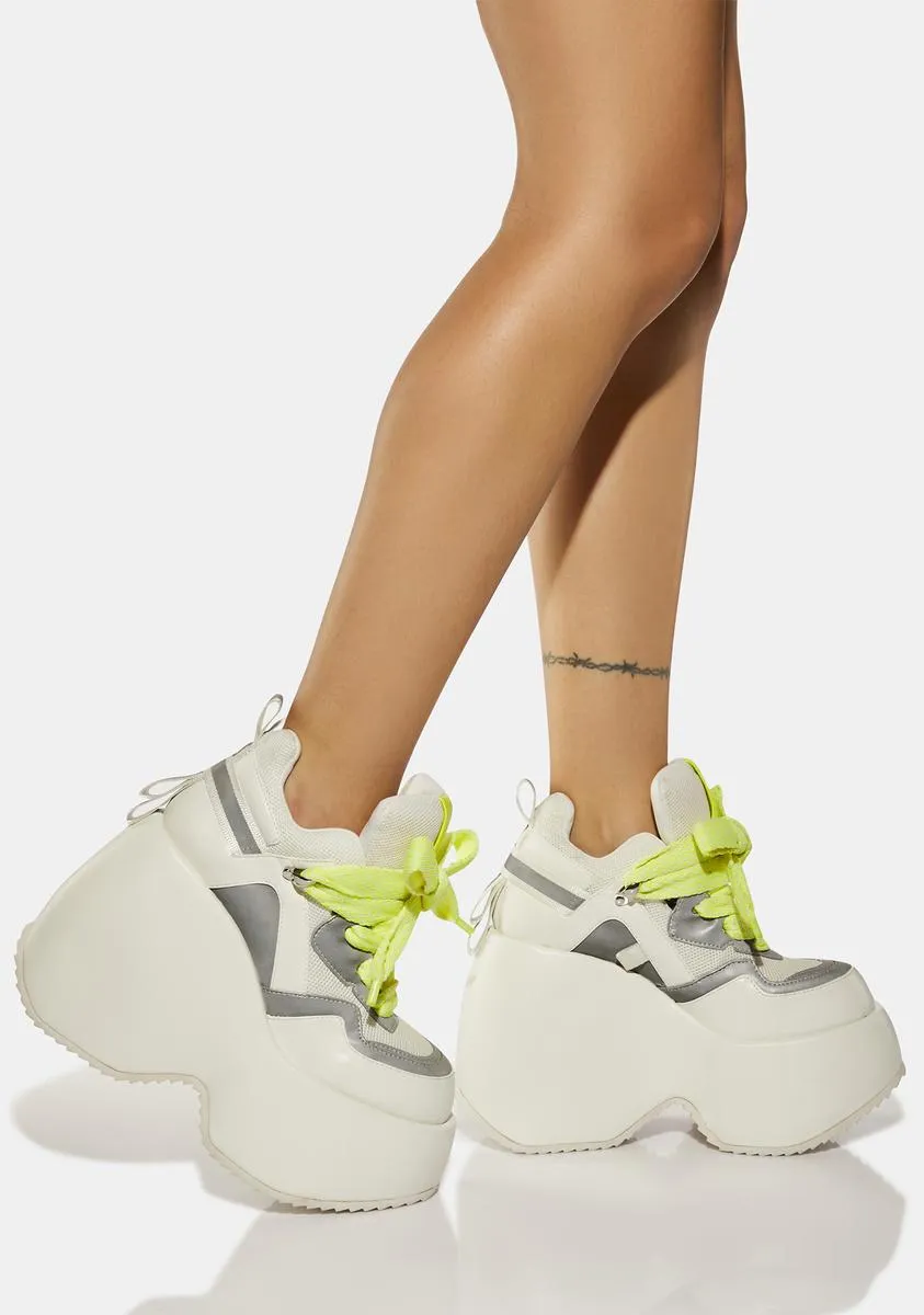 Funk Wave Platform Sneakers-