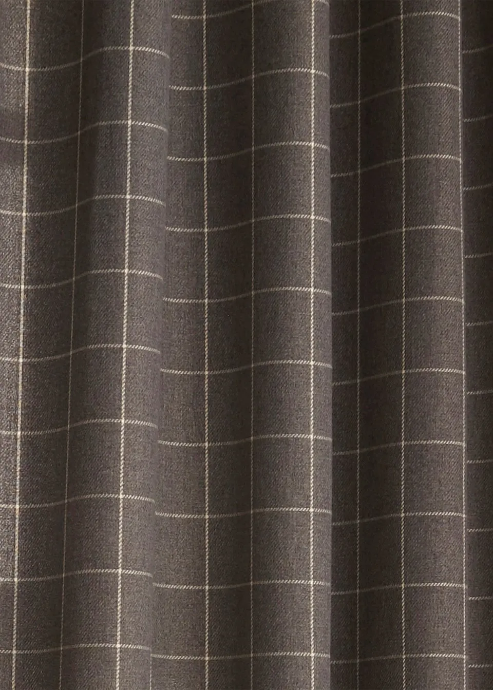 furn. Ellis Windowpane Check Eyelet Curtains