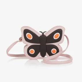 Girls Pink Butterfly Shoulder Bag (22cm)