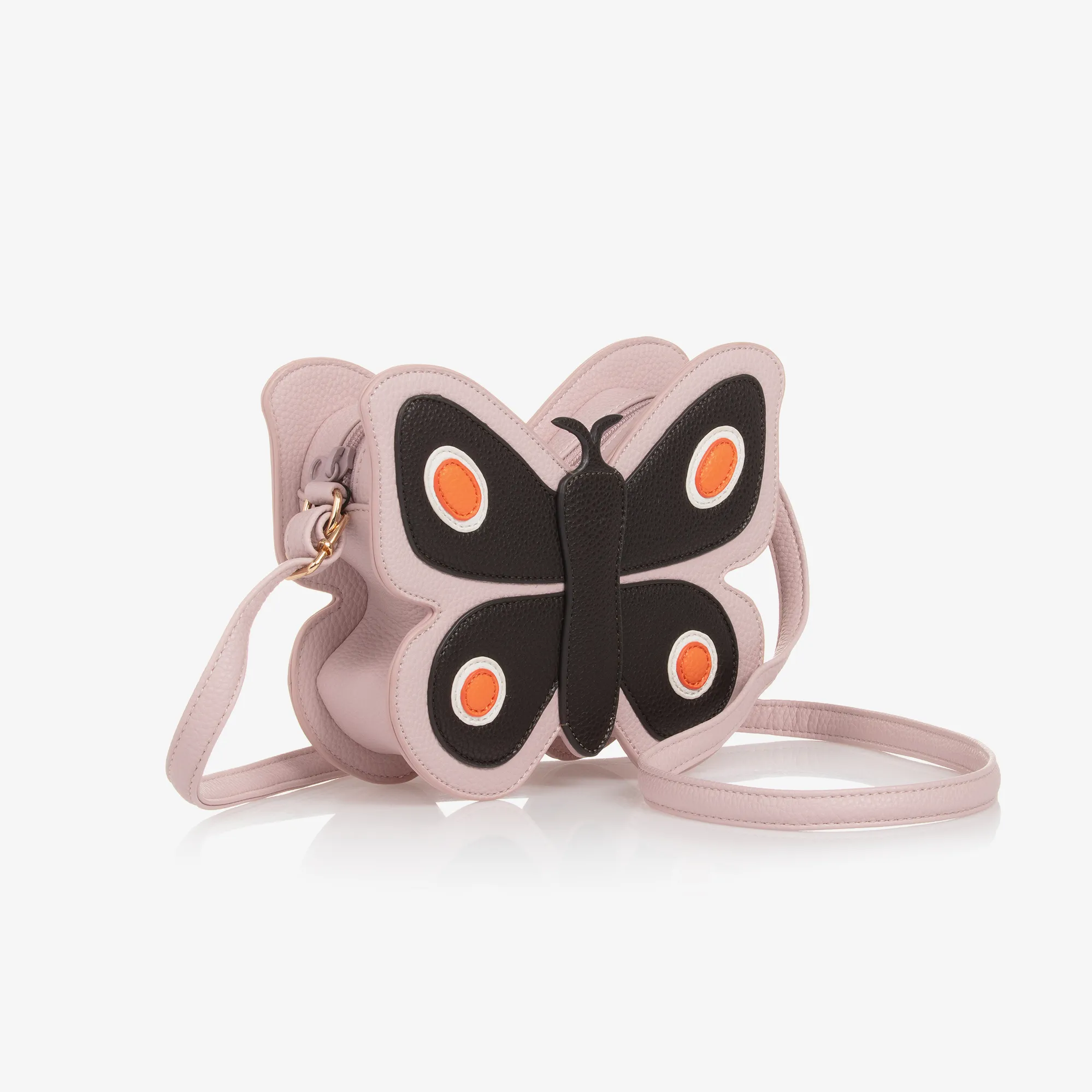 Girls Pink Butterfly Shoulder Bag (22cm)