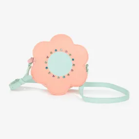 Girls Pink Flower Shoulder Bag (16cm)