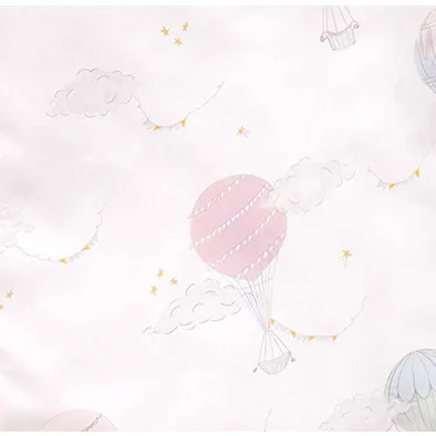 Gooselings Touch The Sky Crib Sheet, Pink