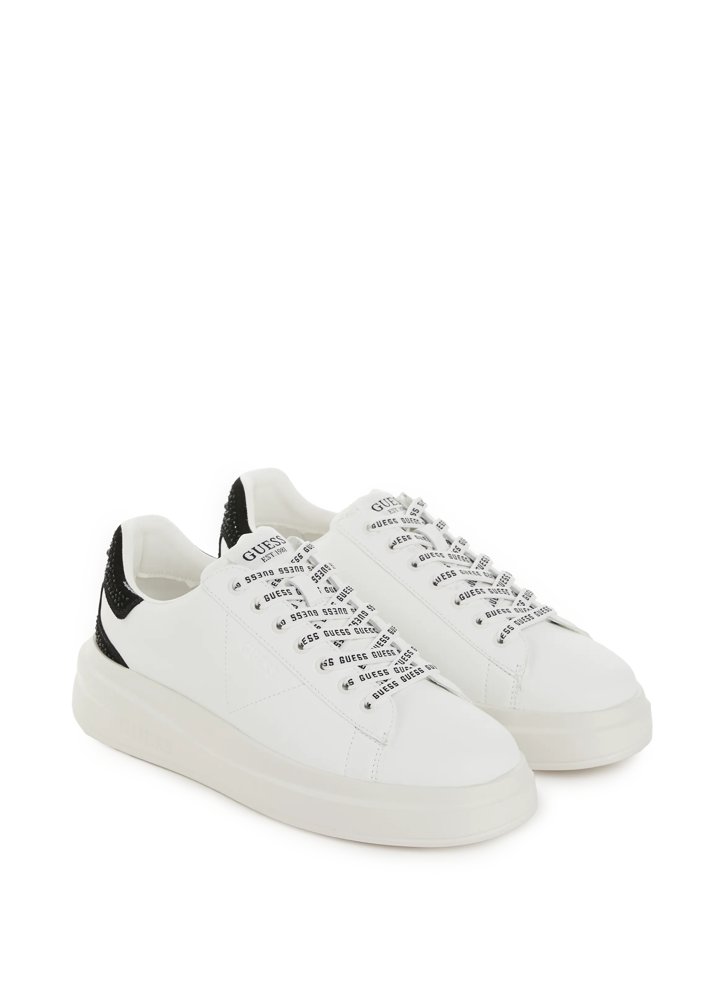 GUESS  Glitter Elbina sneakers - White