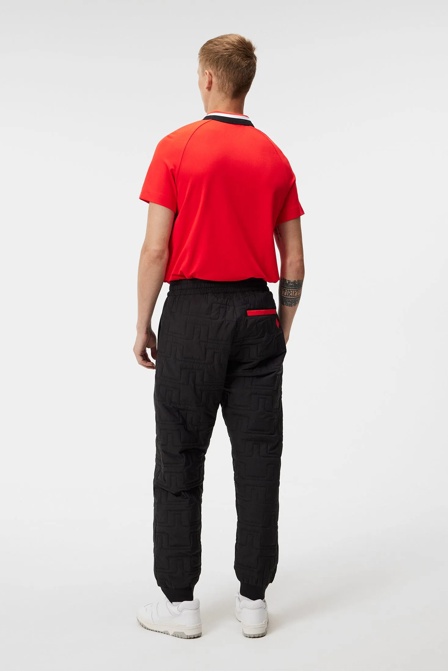 Hals Regular Fit Polo / Fiery Red