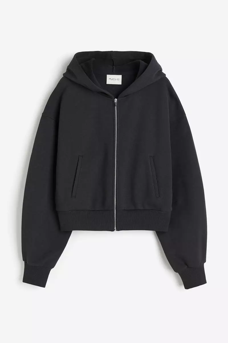 H&M Sports zip-through hoodie