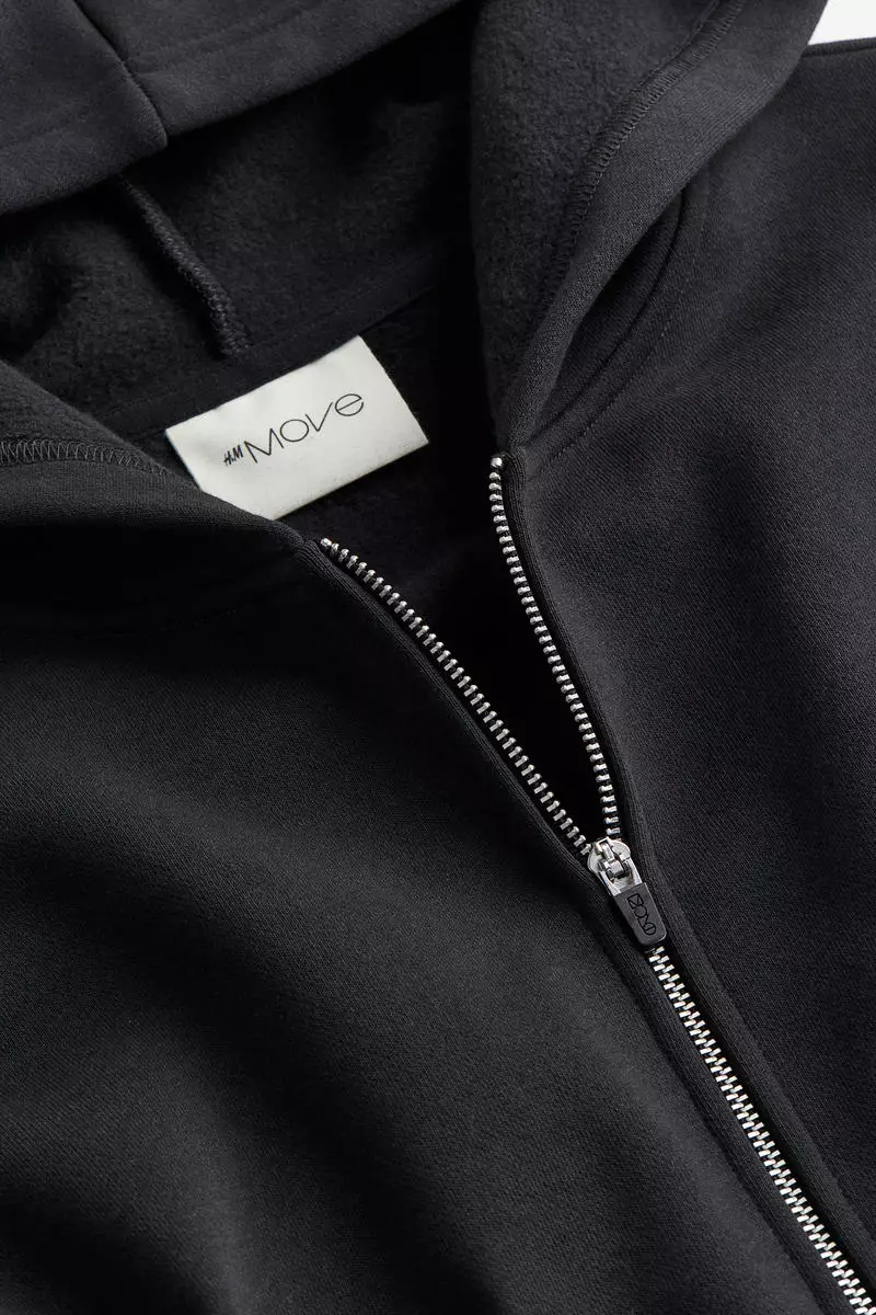 H&M Sports zip-through hoodie