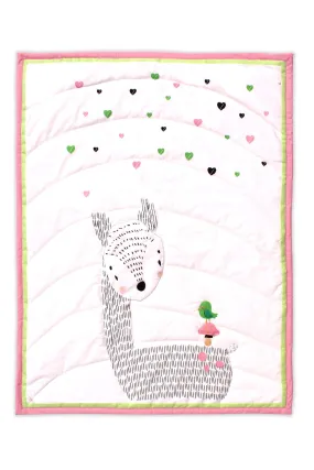 Happy Llama - Organic Reversible Quilt