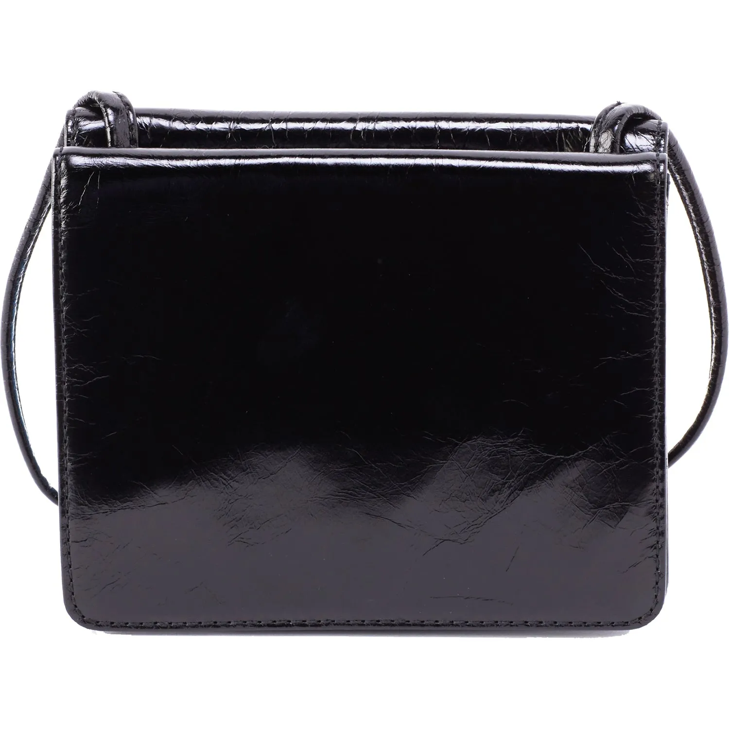 Hobo Jill Wallet Crossbody Black Vintage Hide Leather