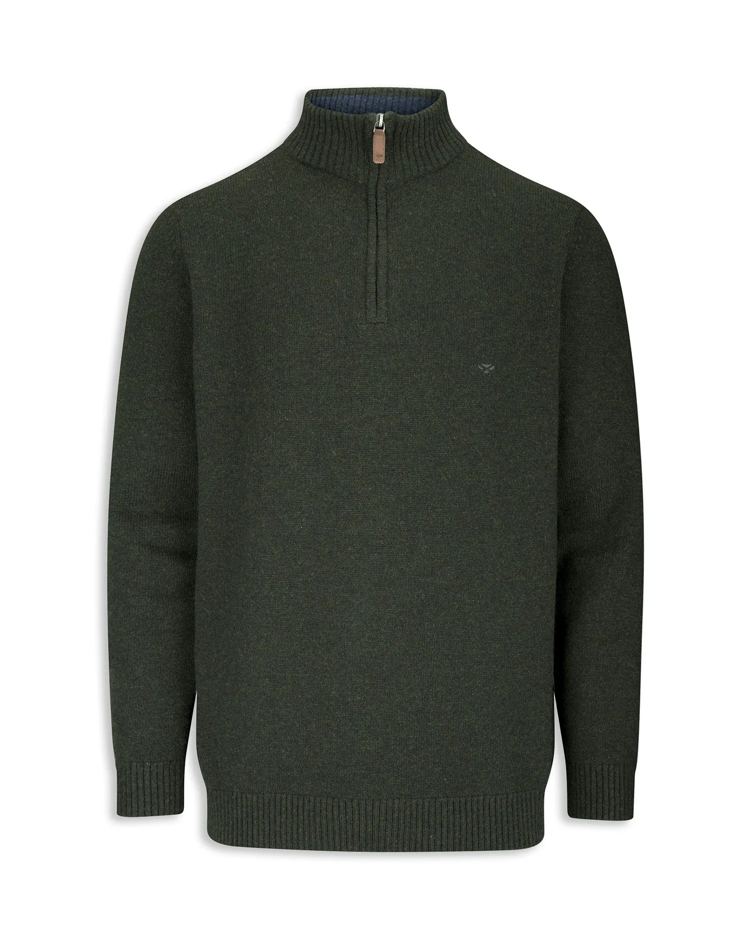 Hoggs of Fife Lothian Zip Neck Pullover