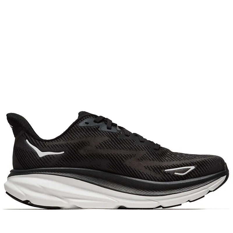 Hoka Clifton 9 - Black/White