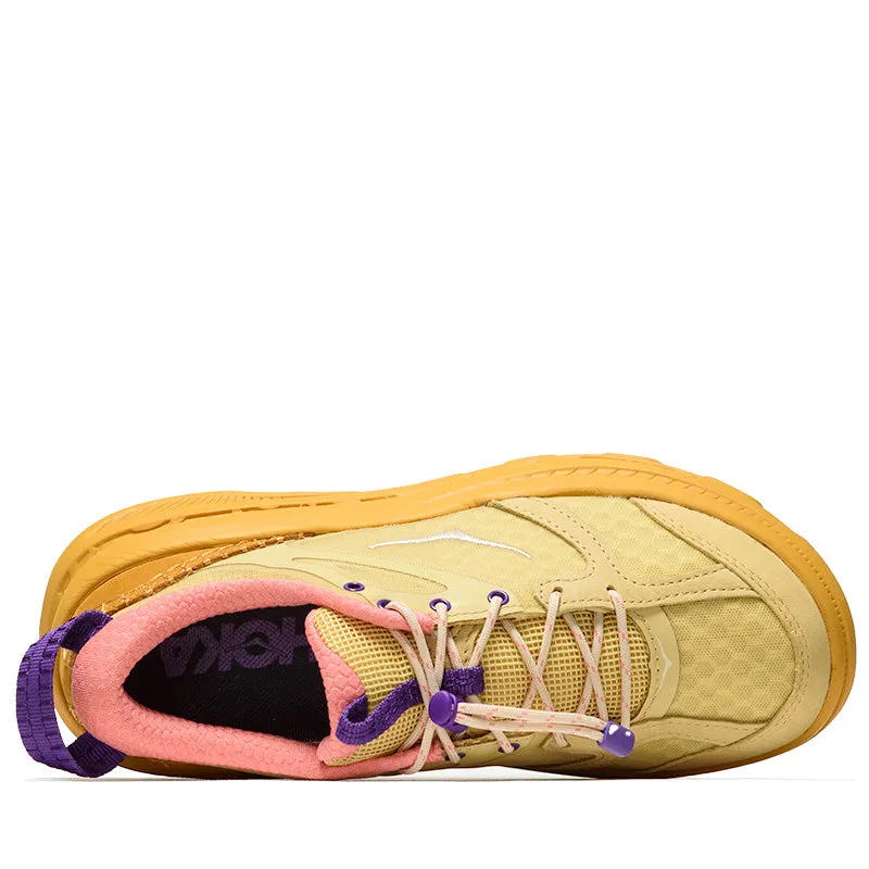 Hoka U Bondi B3LS - Flaxseed/Varsity Yellow