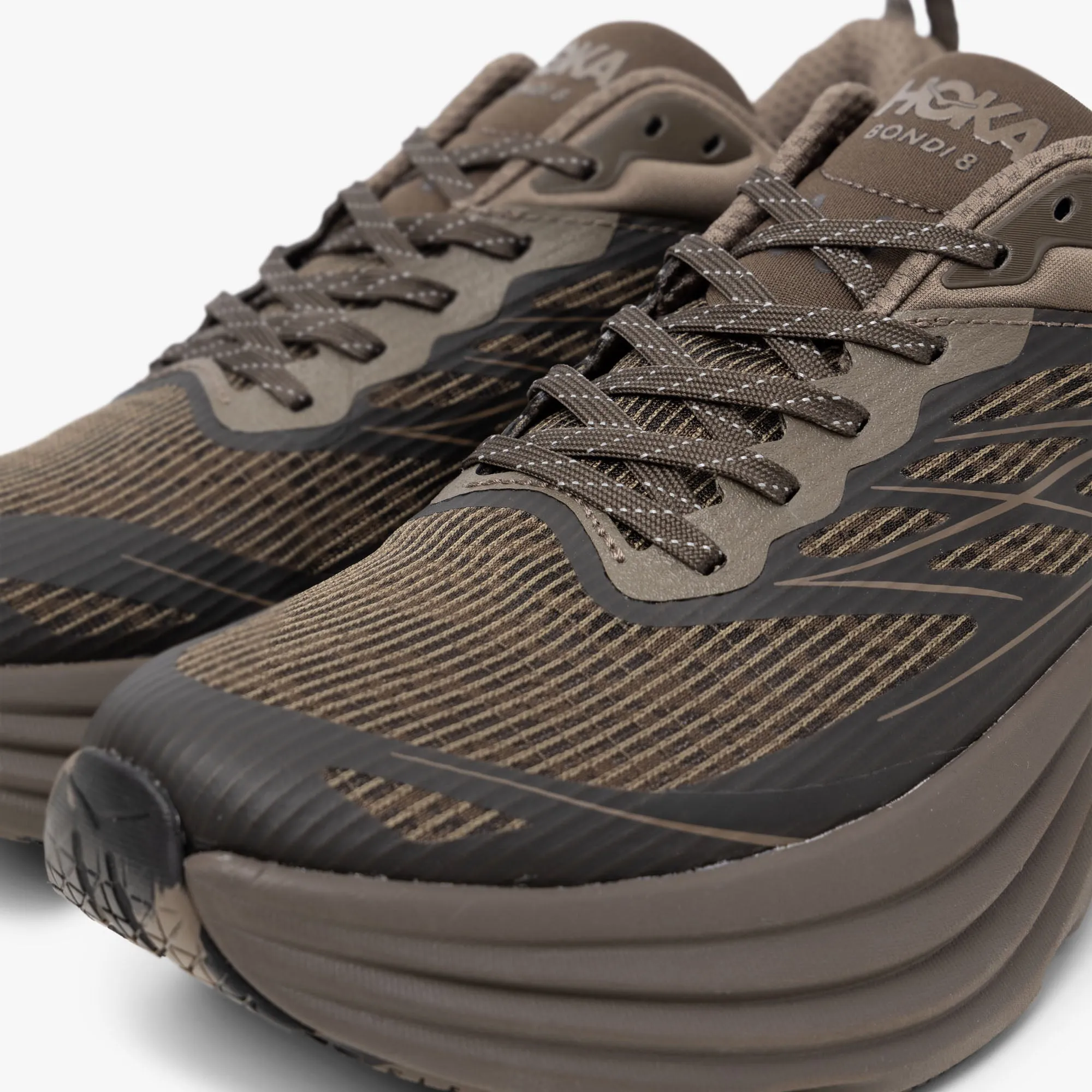 Hoka U Bondi TS Caged Umber / Deep Umber