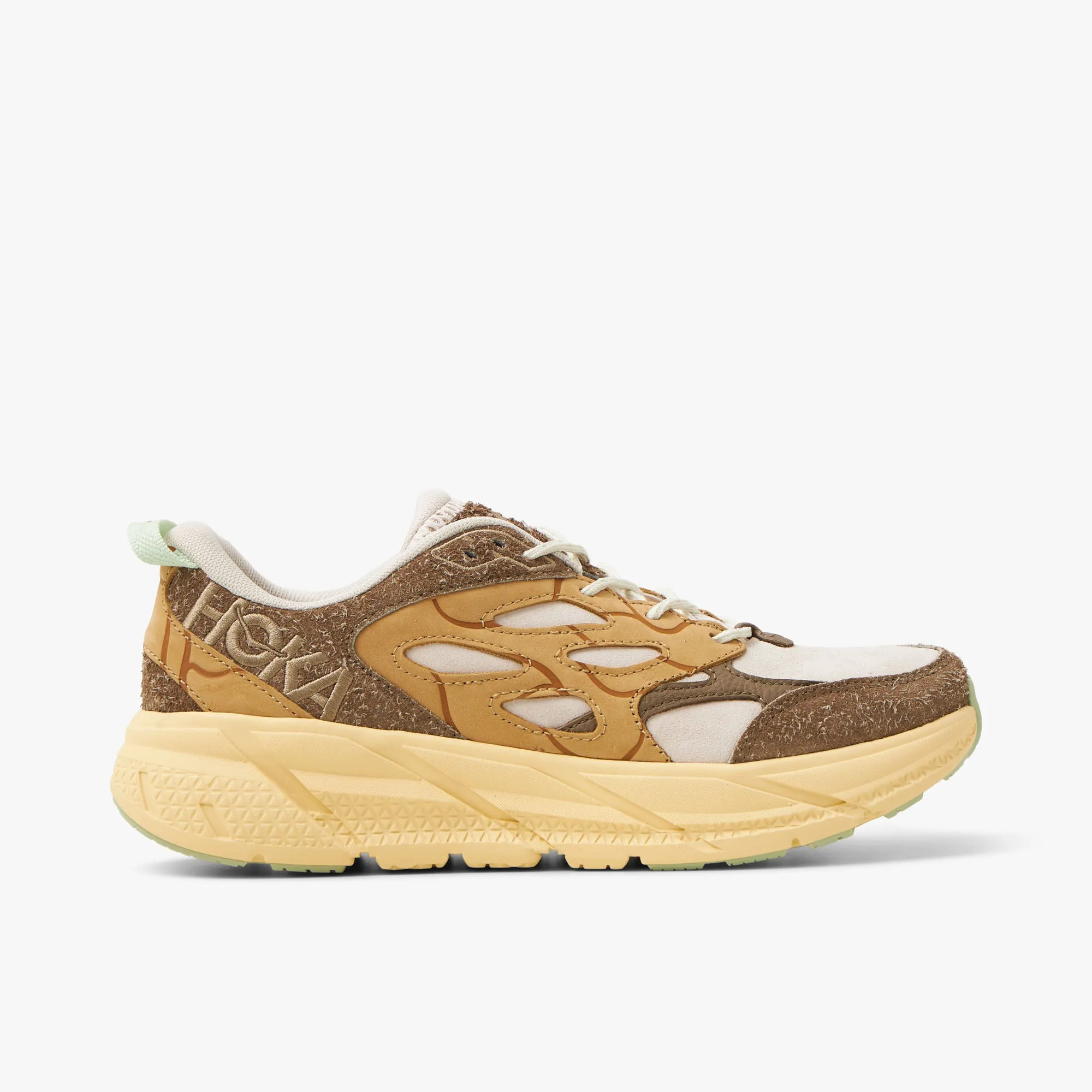 Hoka U Clifton L Suede TP Oat Milk / Pollen