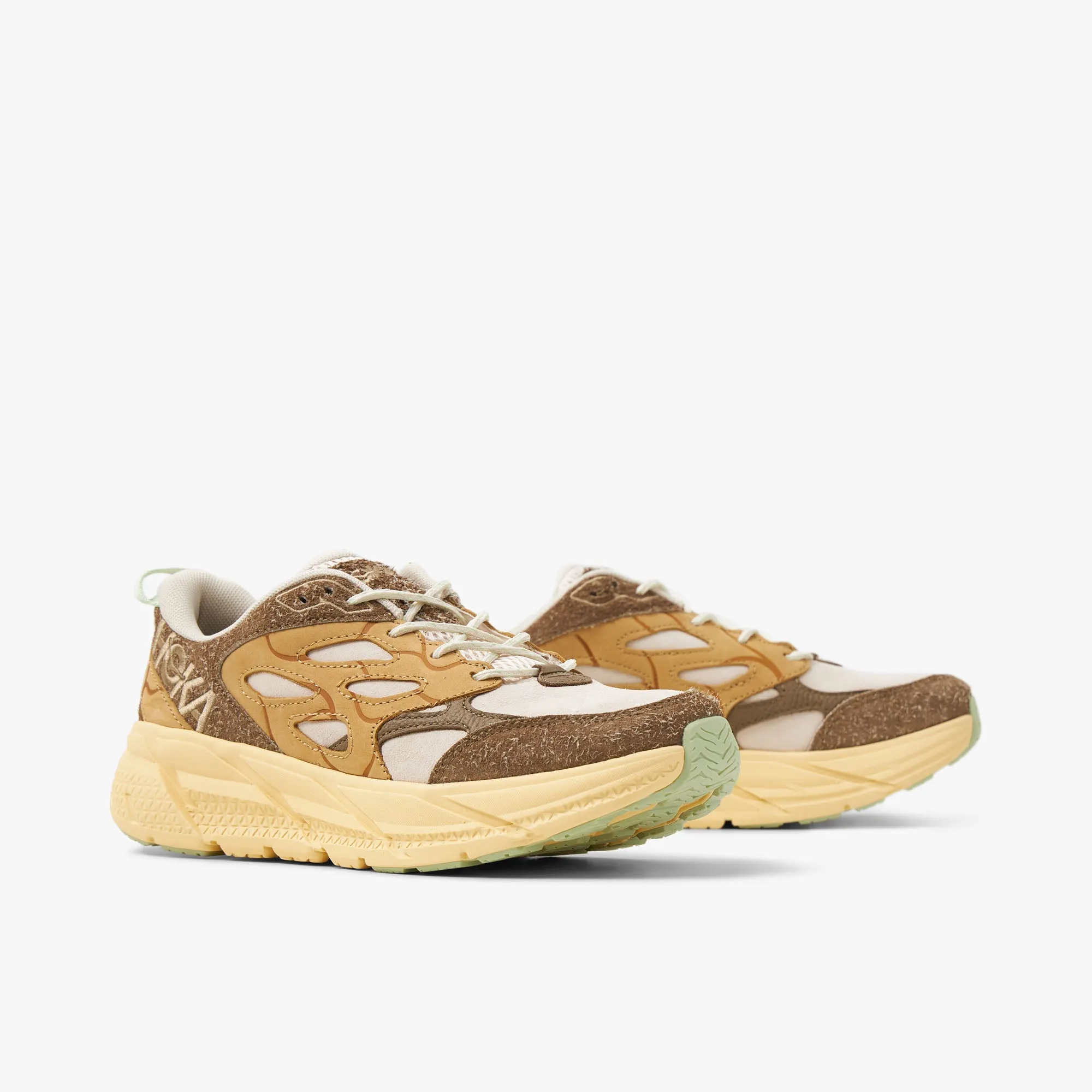 Hoka U Clifton L Suede TP Oat Milk / Pollen