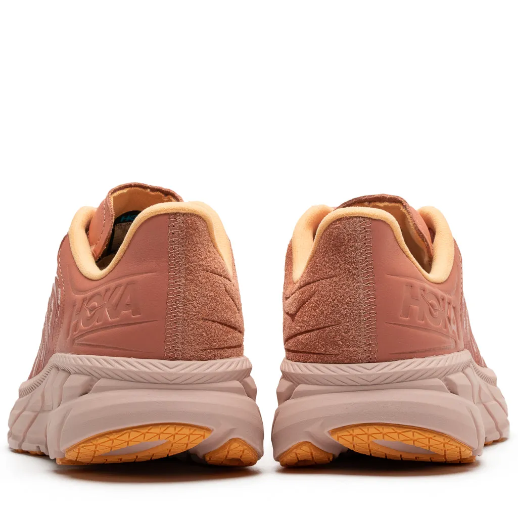 Hoka U Clifton LS - Earthenware/Peach Whip