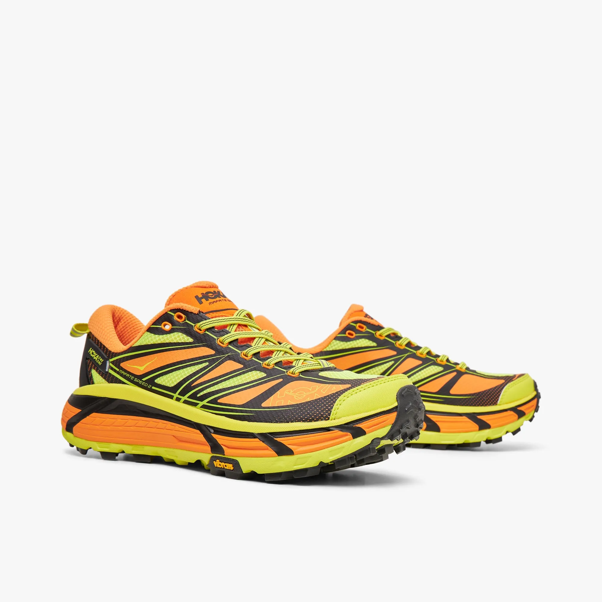 Hoka U Mafate Speed 2 Electric Tangerine / Hoka Citrus