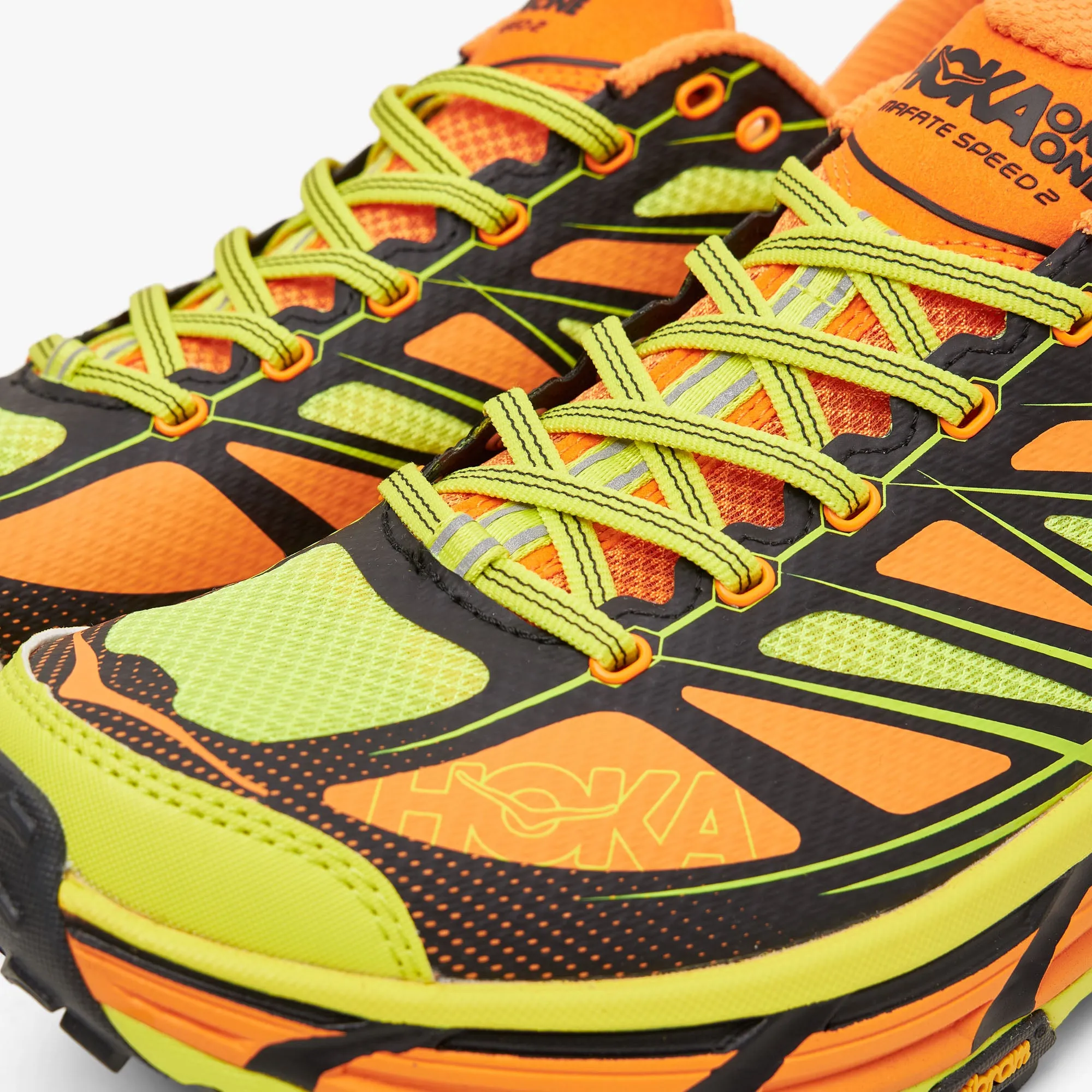 Hoka U Mafate Speed 2 Electric Tangerine / Hoka Citrus