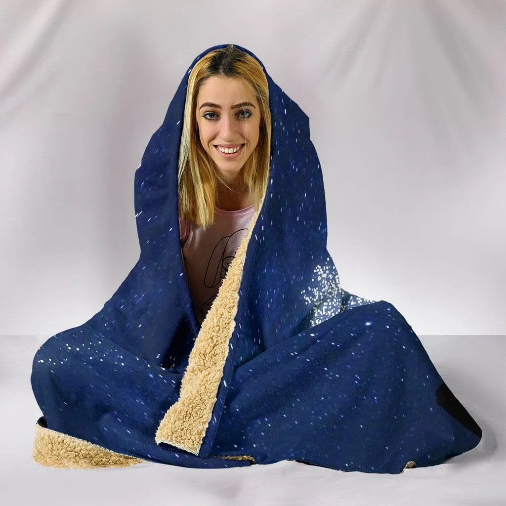 Horse Star II Hooded Blanket