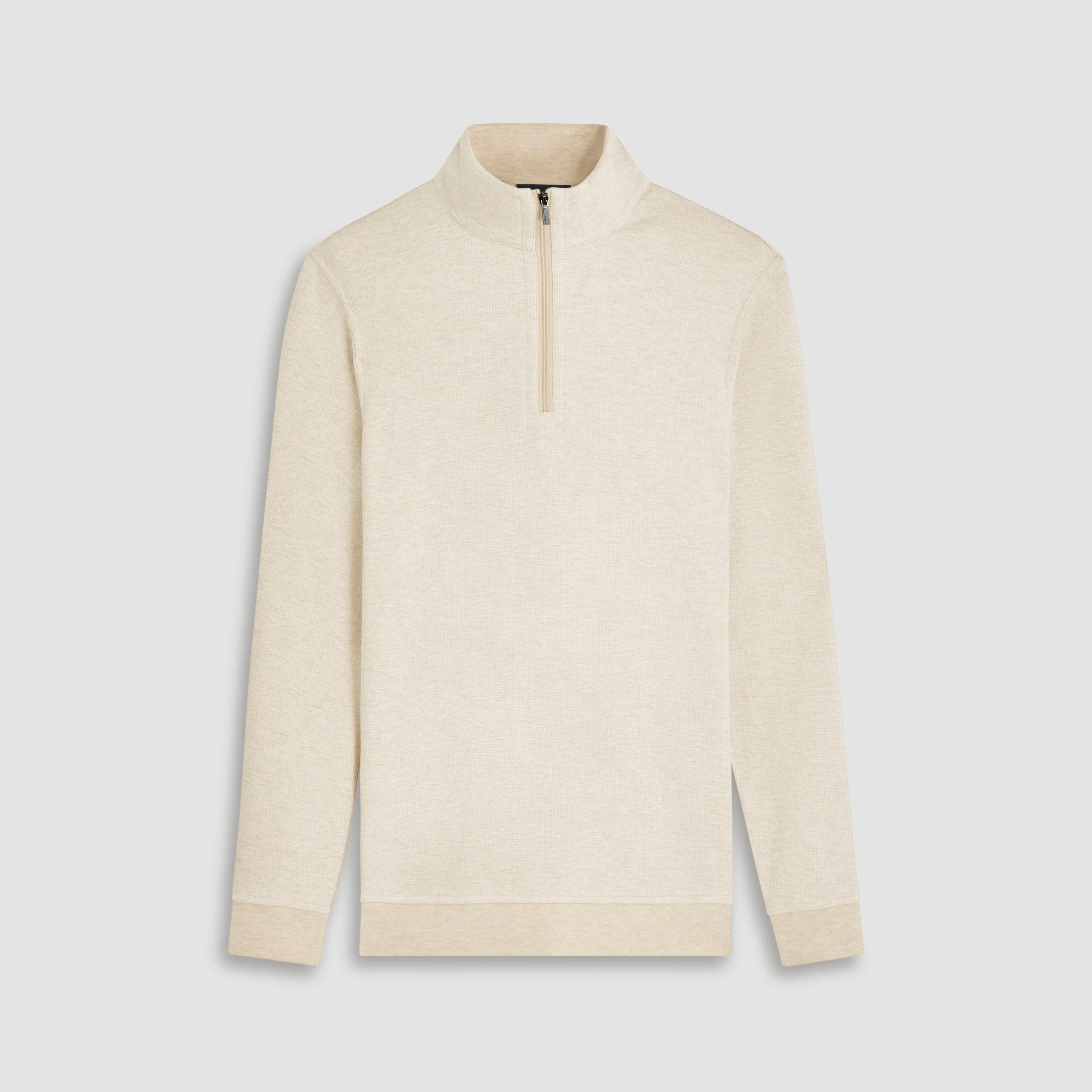 Hound's Tooth Quarter Zip Pullover