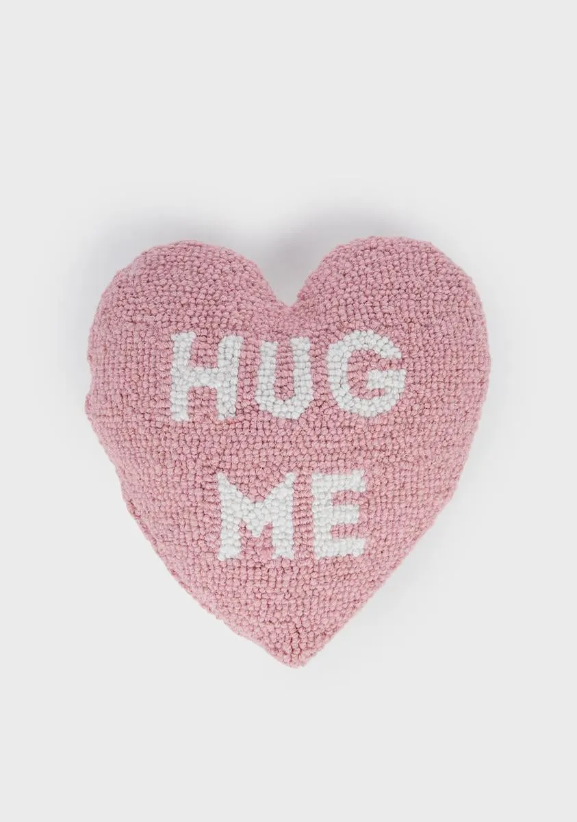 Hug Me Heart Shaped Pillow-