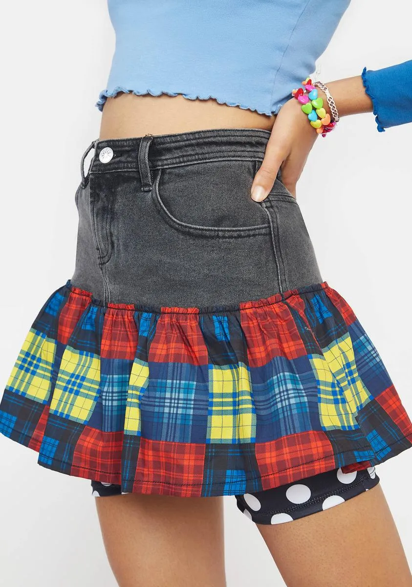 In This Moment Denim Skirt-