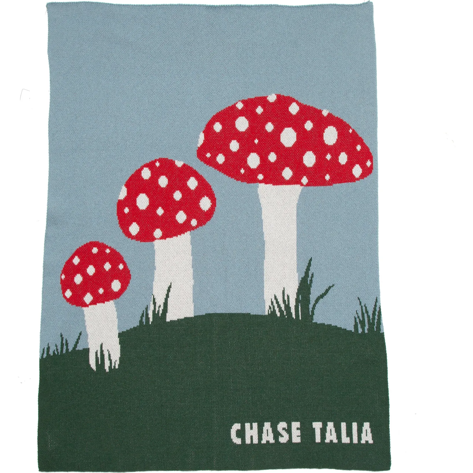 in2green Personalized Baby Blanket, Mushroom