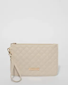 Ivory Sana Quilt Purse