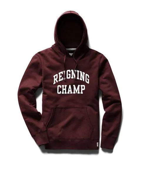 IVY League Pullover Hoodie Midweight Terry Crimson