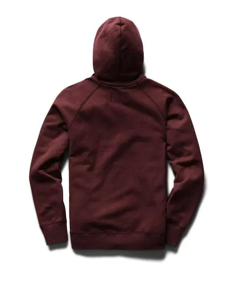 IVY League Pullover Hoodie Midweight Terry Crimson