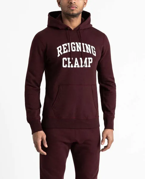 IVY League Pullover Hoodie Midweight Terry Crimson