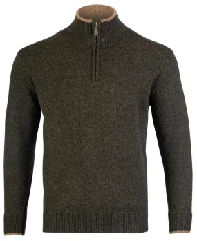 Jack Pyke Ashcombe Lambswool Zip Knit Pullover